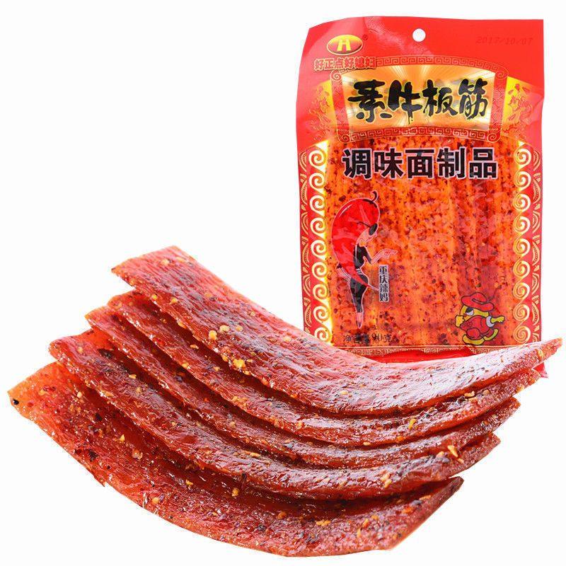 好正点好媳妇 素牛板筋 70克 8090后儿时怀旧休闲小吃l零食品辣条
