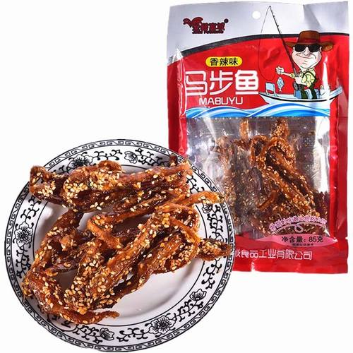 马步鱼即食麻辣小黄鱼鱼干香辣多