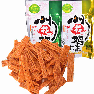 四川风味休闲小吃零食辣条香凤 叫花鸡素食儿时怀旧小吃批发