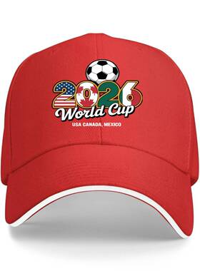 外贸世界杯FIFA World Cup印花欧美硬顶夹心棒球帽男户外遮阳帽子