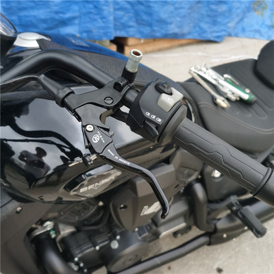 mowok 适用贝纳利 TRK552 24款改装二指短款刹车牛角离合拉杆手柄