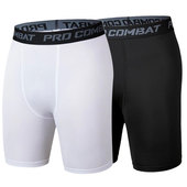 户外健身五分短裤 田径打底游泳裤 男跑步篮球打底裤 健身训练短裤