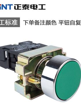 正泰正品NP2-BA31BA42 BA51复位按钮开关旋钮BD21 BD33急停BS542