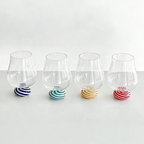 糖果系列矮脚大肚玻璃杯