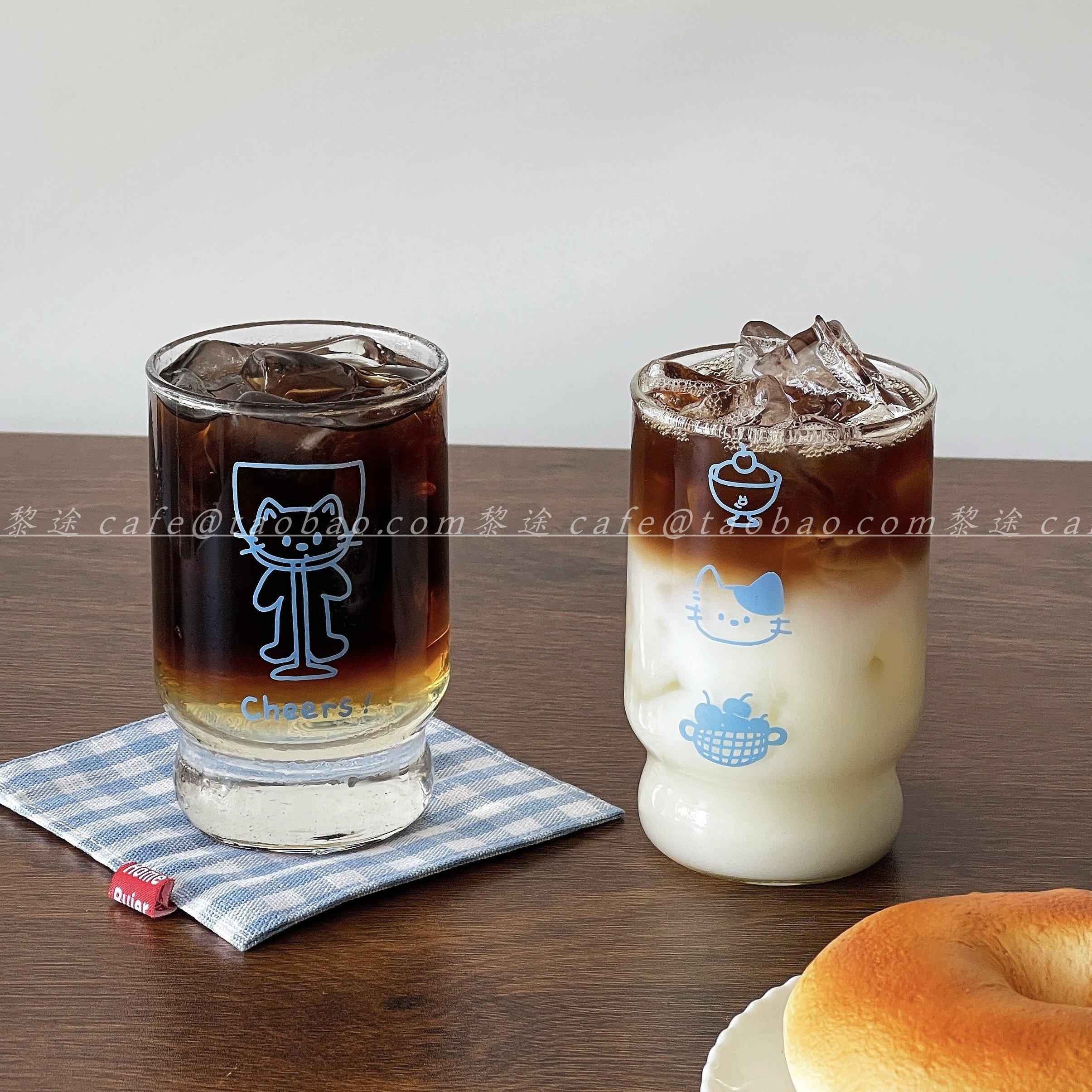 卡通咖啡杯家用耐热水杯