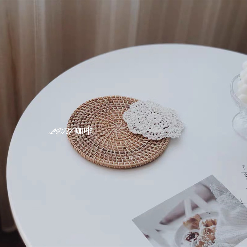 日式ins同款純手工墊杯墊