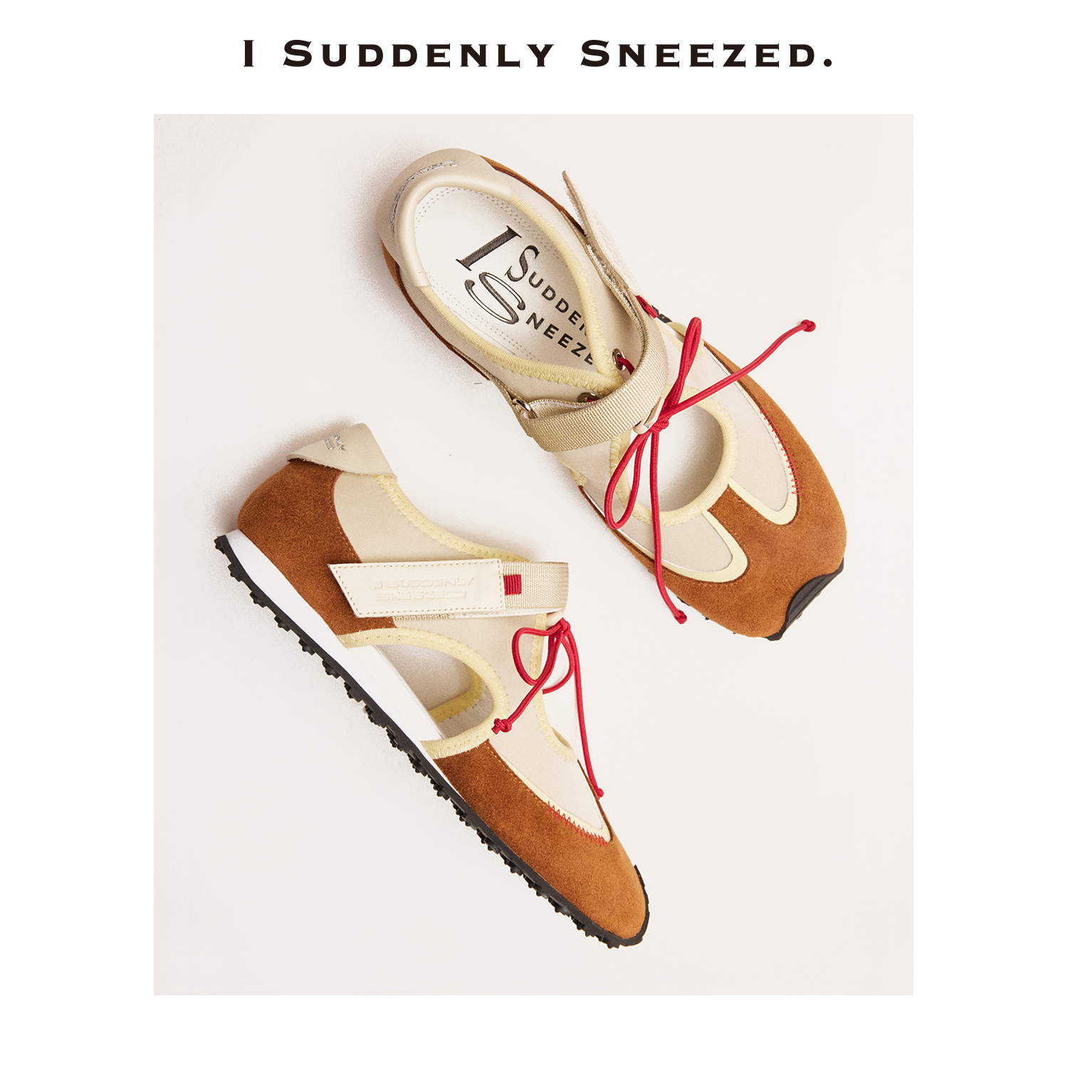 圆头平跟运动鞋ISS设计师新款