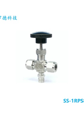 【SS-1RPS8】Swagelok世伟洛克带整体清洗阀的紧凑型压力表阀