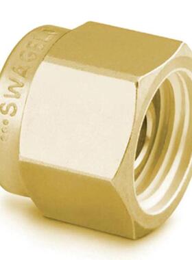 Swagelok世伟洛克(B-600-P)用于 3/8 in.卡套管接头的 黄铜堵塞