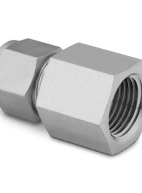 Swagelok世伟洛克 (SS-400-7-4RG) 卡套管接头1/4 in x 1/4 inISO