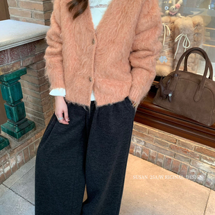 SUSAN 气质温柔厚实保暖毛衣 雪绒千金档口开爆～冬季