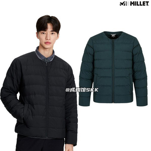 直邮折扣millet觅乐男士韩国代购鹅绒羽绒马甲折扣款轻便保暖外套