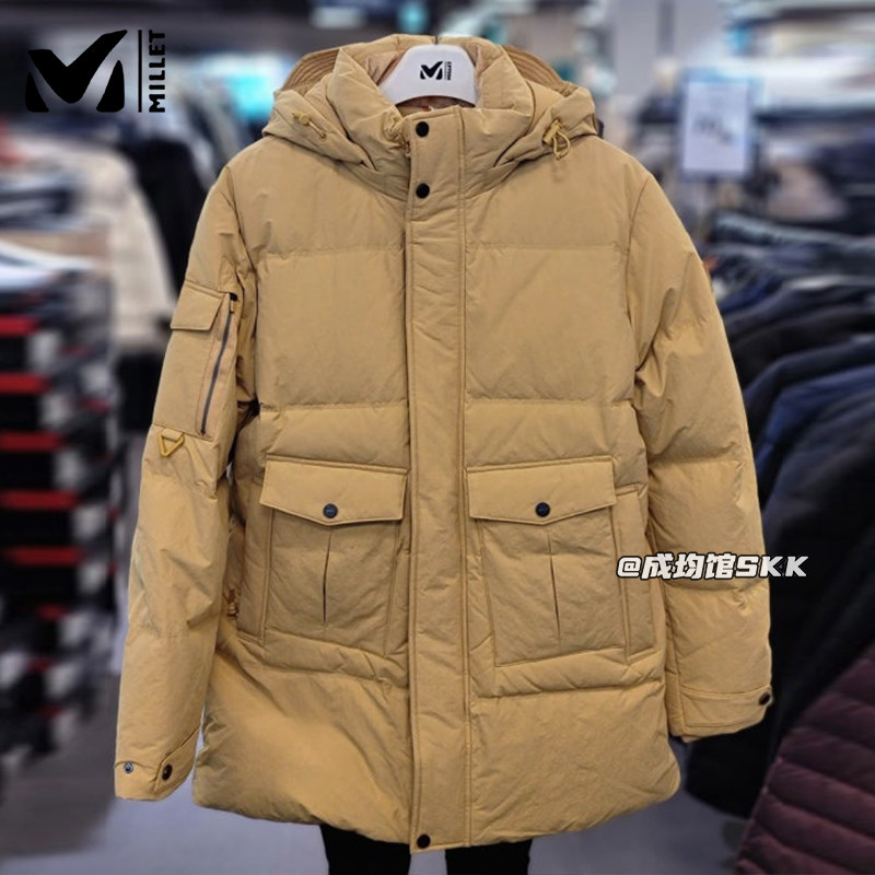 韩国代购冬季折扣款millet觅乐男士羽绒服户外休闲抗寒保暖直邮