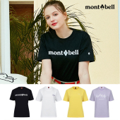 折扣韩国韩版 女透气排汗圆领T恤夏 montbell美山户外运动速干短袖