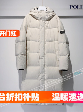 反季特价韩国代购Polham加厚羽绒服男女中长款零下抗寒连帽外套冬