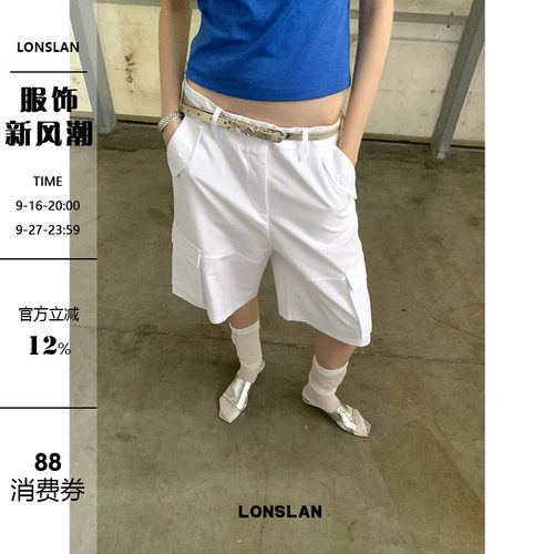 LONSLAN SUMMER2024 5/20 20:00NEW口袋工装中裤