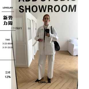 2024AW 套装 NEW口袋工装 直筒裤 外套 LONSLAN