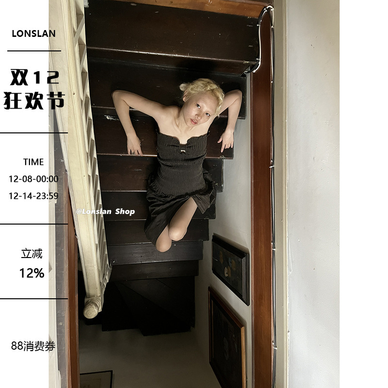 性感露肩2023春季LONSLAN