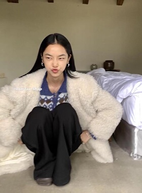 LONSLAN  10/10 10:00NEW 羊羔毛暖呼呼毛毛外套
