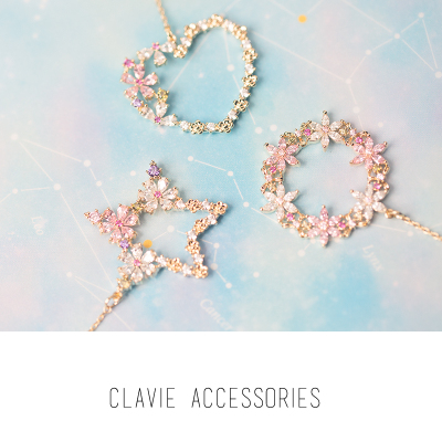 长款小清新无耳洞耳夹花朵耳环