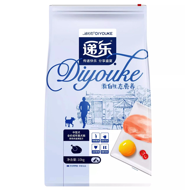 迪尤克递乐生态源中型10kg成犬图片