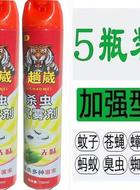 750ml杀虫气雾剂灭蚊子苍蝇蟑螂