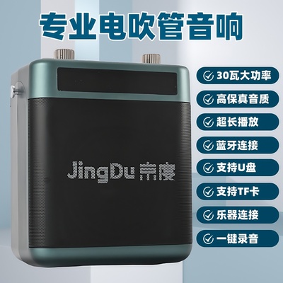 30瓦电吹管专用小音箱便携式