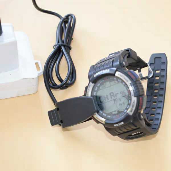 适用北斗定位智能手表充电器线PLG-1016D系列手表充电器USB夹子