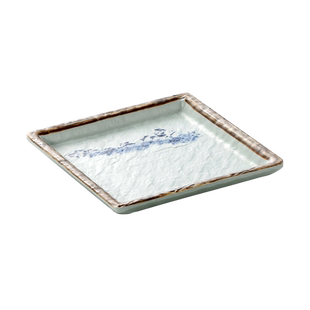 扬格烟雨江南长方盘寿司盘牛排盘西餐盘鱼盘菜盘凉菜盘商用餐具