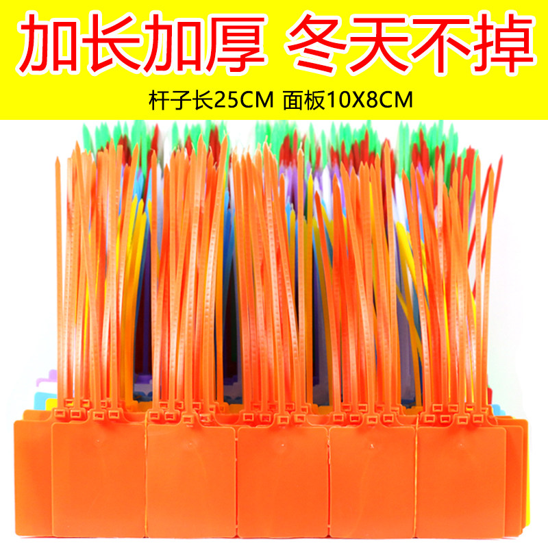 加长物流吊牌挂签中通加长款一体