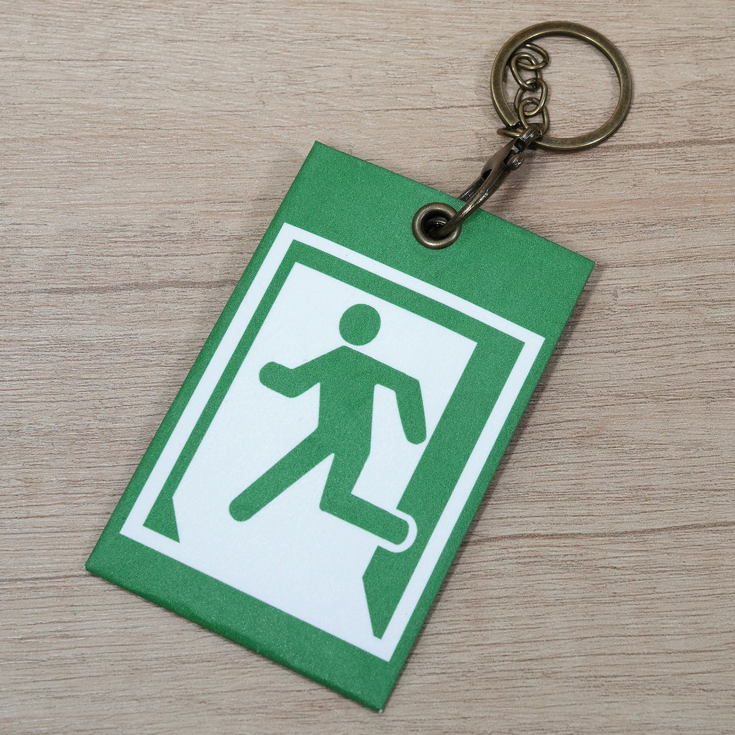 创意卡通高颜值ins安全出口学生校园饭卡公交卡地铁挂件卡包卡套