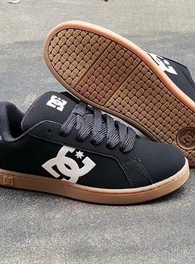 牛筋底面包鞋DC滑板鞋男女耐磨透气舒适休闲减震轮滑板鞋sk8百搭