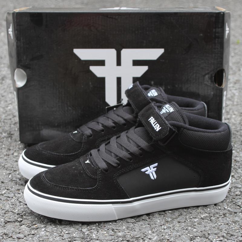 百搭fallen中帮滑板鞋耐磨透气男