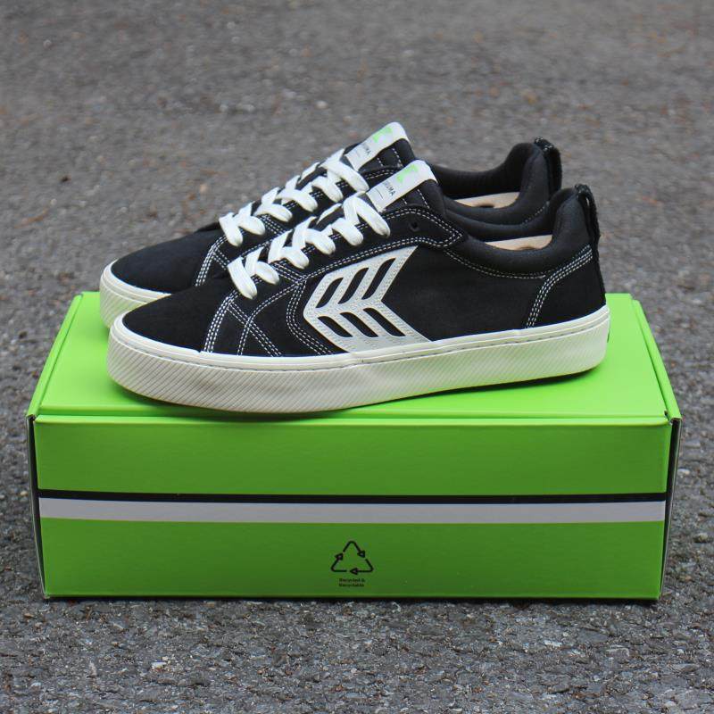 卡优玛Cariuma板鞋男女黑色低帮系带休闲鞋明星同款DC滑板鞋Ollie