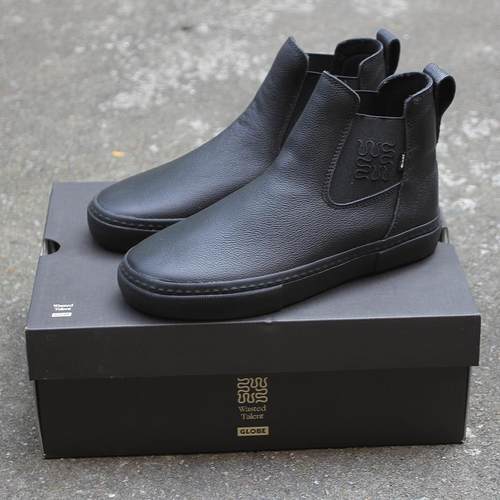 小轮车GLOBE滑板皮质一脚蹬高帮