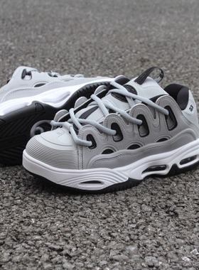 特价面包鞋OSIRIS低帮滑板鞋运动鞋面包鞋男女同款情侣D3反光板鞋