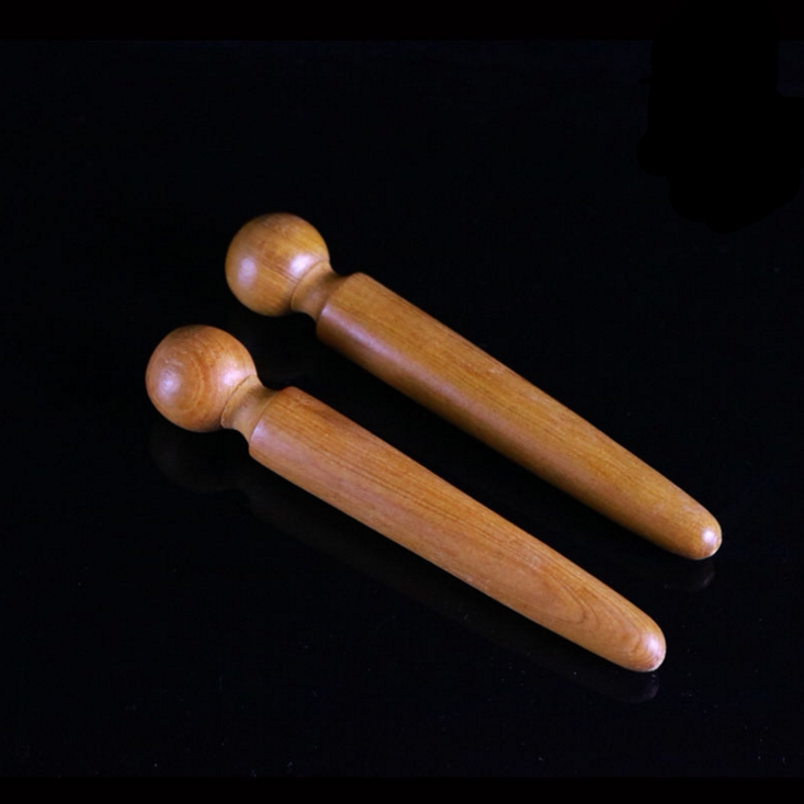 单只越南香木按摩棒点穴棒木质按摩器脚底足底点穴笔穴位拨筋棒