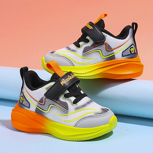 儿童宝宝鞋春秋新款男童学步鞋透气网面小童防滑机能鞋女童休闲鞋