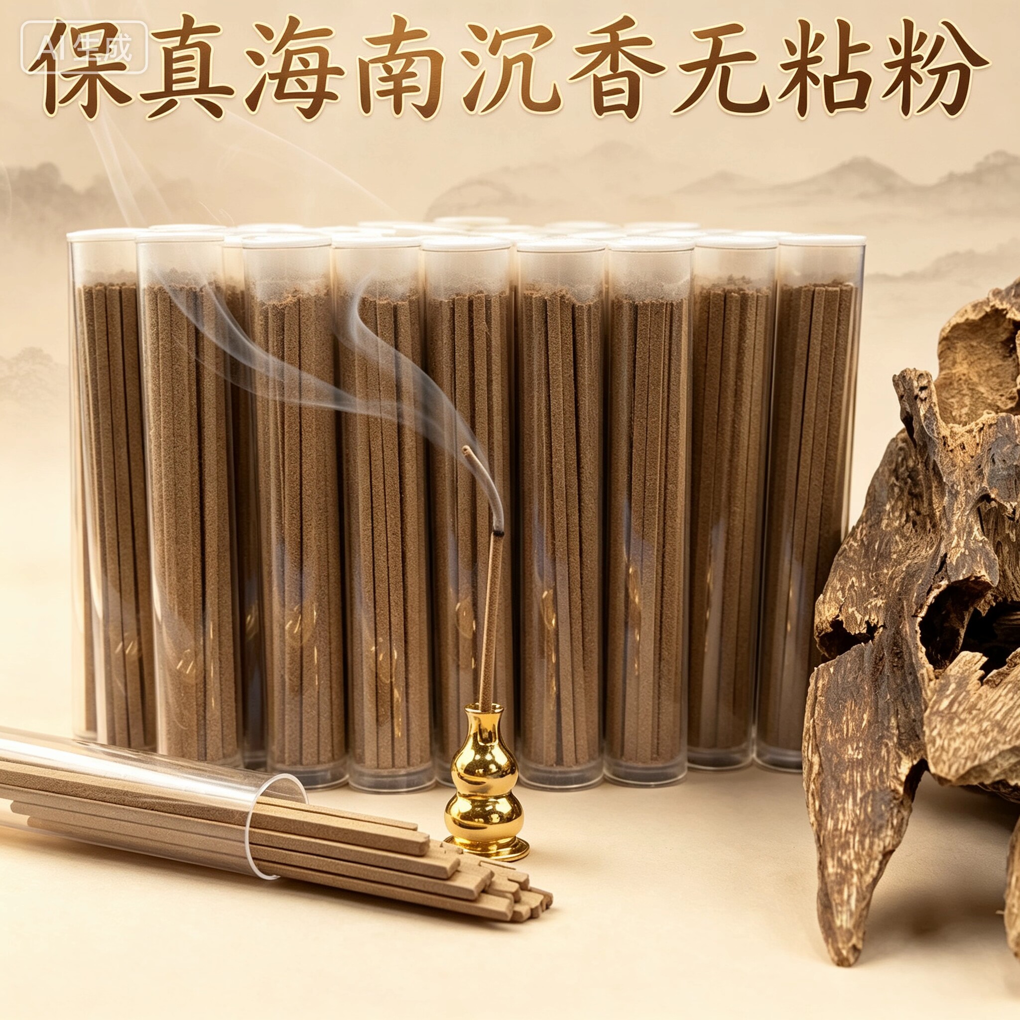 方香天然沉香无粘粉线香海南虫漏香5星家用熏香纯天然家用香安神