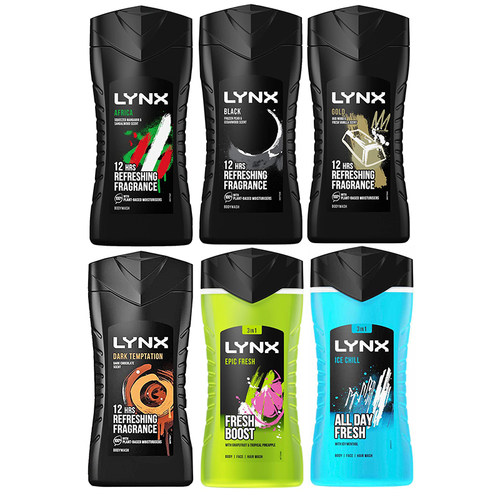 英国进口LYNX凌仕男士沐浴液露
