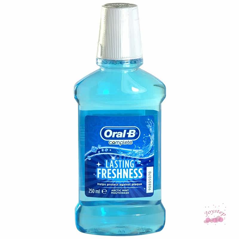 欧乐b长效清新口气薄荷漱口水