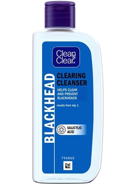 英国原装进口Clean & Clear可伶可俐控油卸妆水200ml有效去除黑头