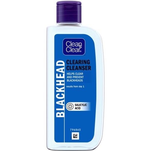 英国原装进口Clean & Clear可伶可俐控油卸妆水200ml有效去除黑头