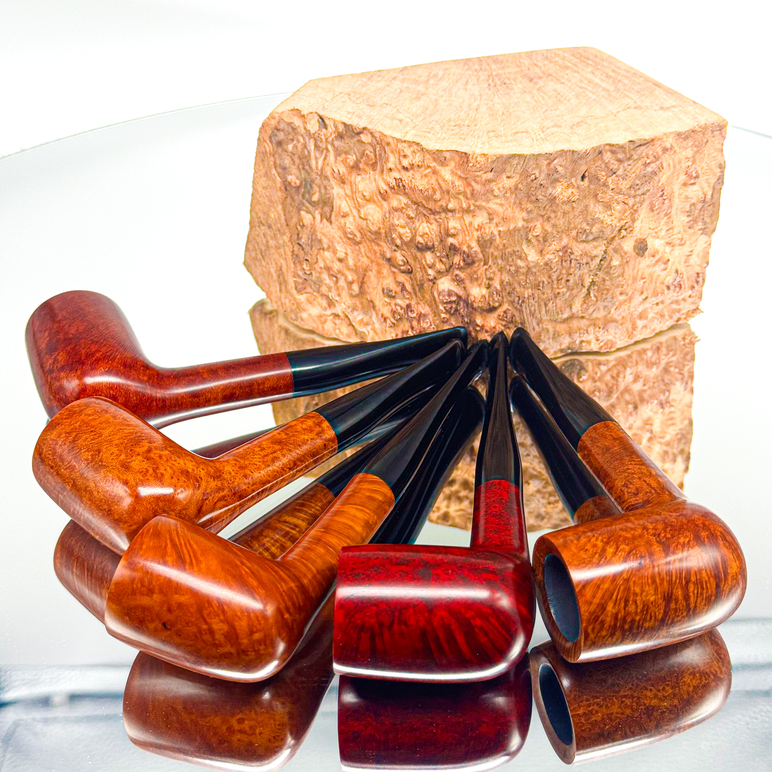 意大利石楠木手工烟斗小号经典撞球直斗3MM烟道高端大气上档次