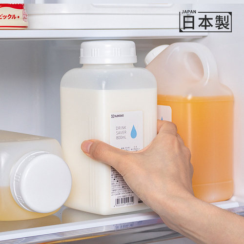日本进口液体储存瓶分装冷水壶
