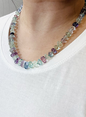 【风神温迪】原创设计师萤石项链纯透体原神风神温迪巴巴托斯