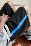 推推推！冰丝拼接条纹短裤五分裤K5066B315P45控55，男装休闲裤，电商B315