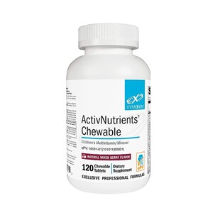 赛墨金 xymogen 儿童综合营养素咀嚼片富含维生素无麸无蛋奶120片