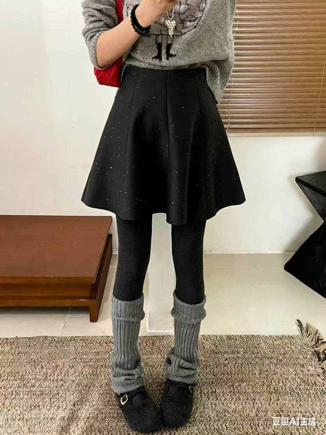 【12.12慧姐大码女装】2025新款雪花妮裙DYT5616-