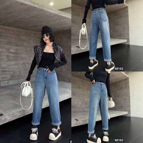 【12.18慧姐大码女装】2025新款裤子NN宁58102-7150